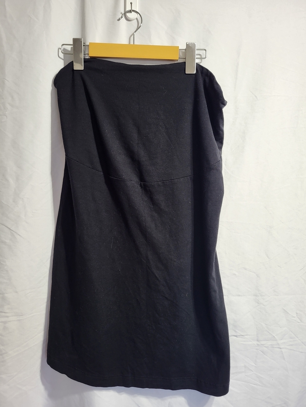 MATERNITY- Boob Design Black Pencil Skirt -pull Up, Size Large